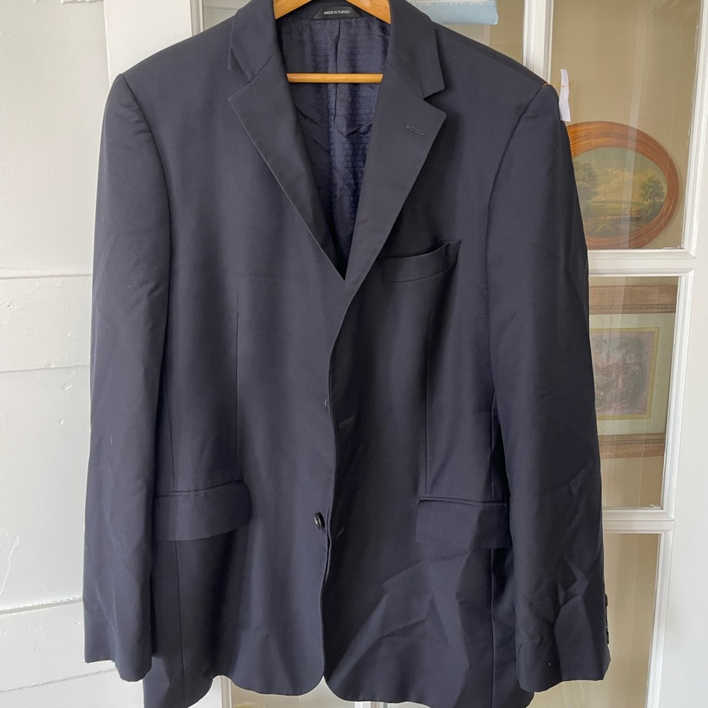 100 Percent Wool Navy Hugo Boss Blazer
